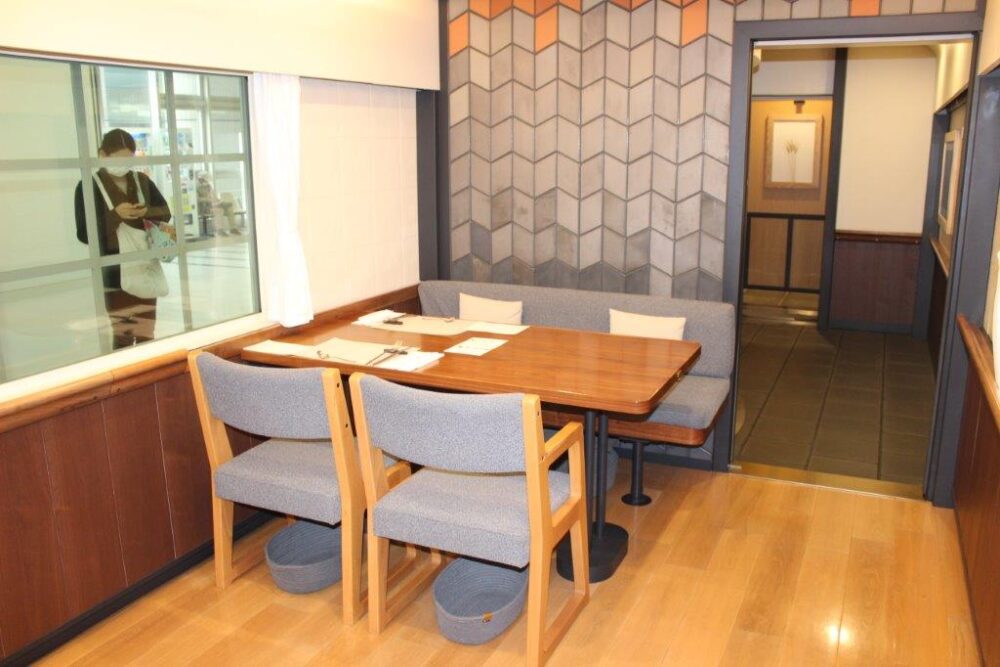 THE RAIL KITCHEN CHIKUGO車内
