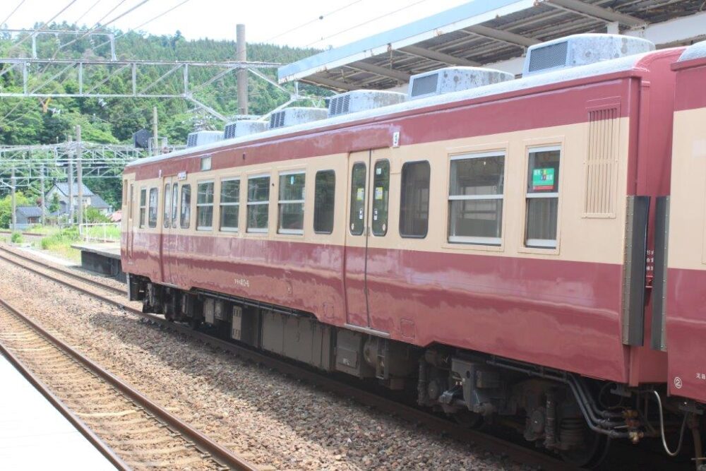 観光急行車内