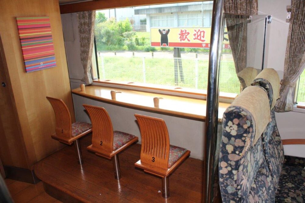 A列車で行こう号車内