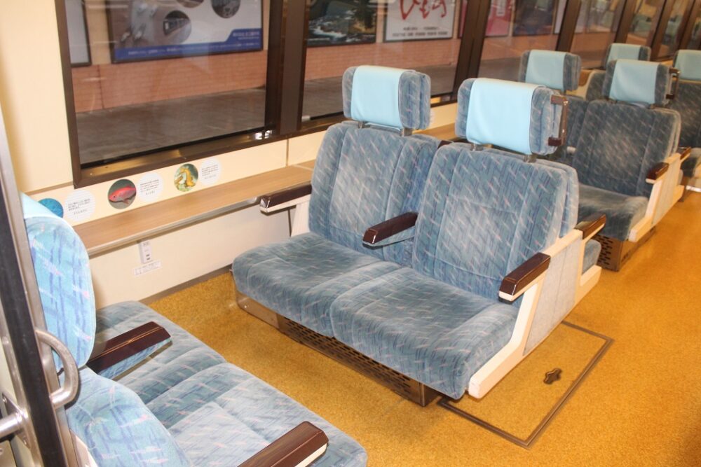 リゾート21黒船電車車内