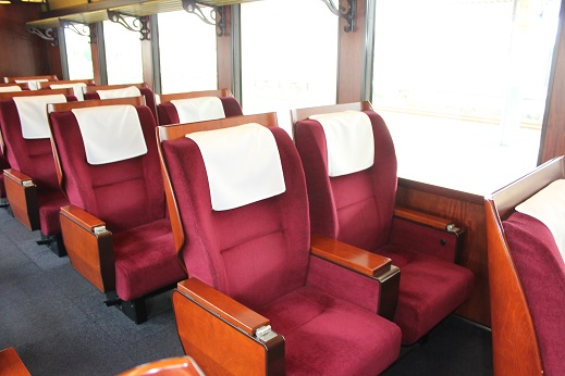 SLばんえつ物語車内