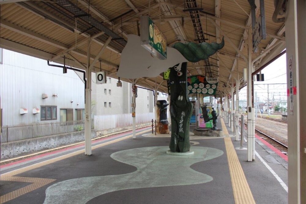 米子駅鬼太郎ホーム