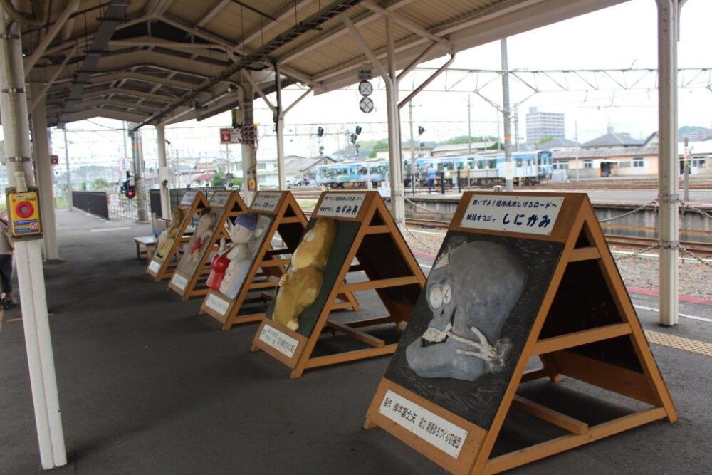 米子駅鬼太郎ホーム