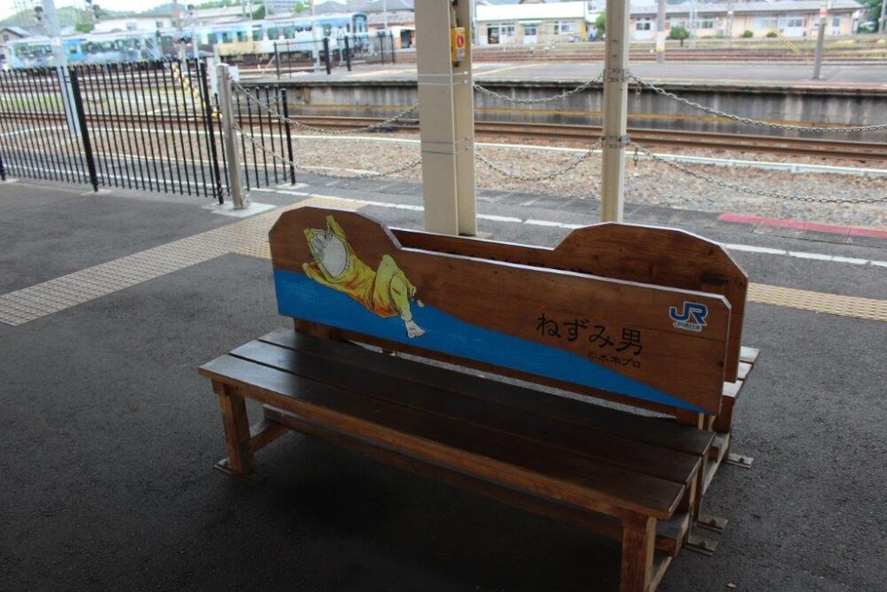 米子駅鬼太郎ホーム