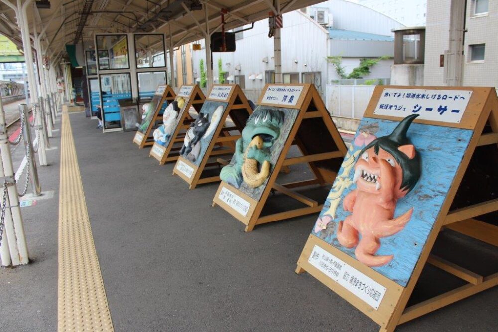 米子駅鬼太郎ホーム