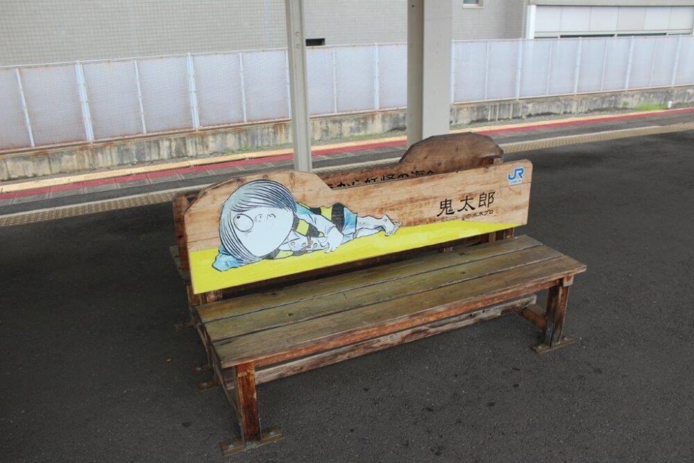 米子駅鬼太郎ホーム