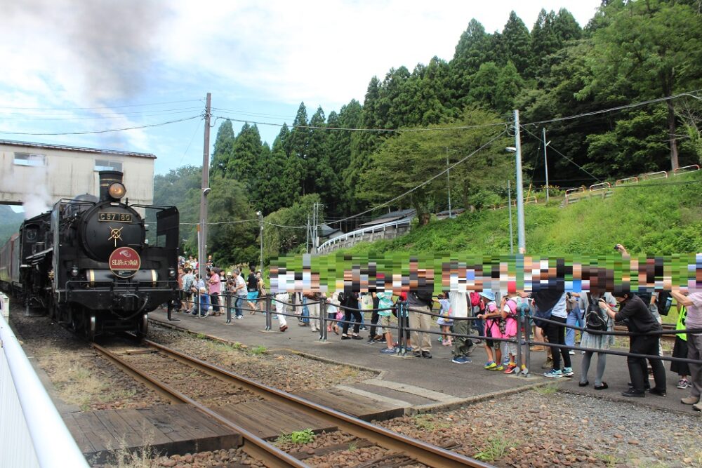 SLばんえつ物語車窓からの景色