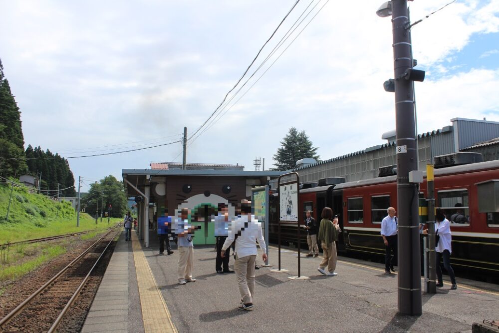 SLばんえつ物語車窓からの景色