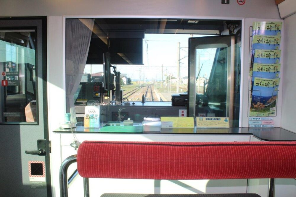 リゾートしらかみ号青池編成車内