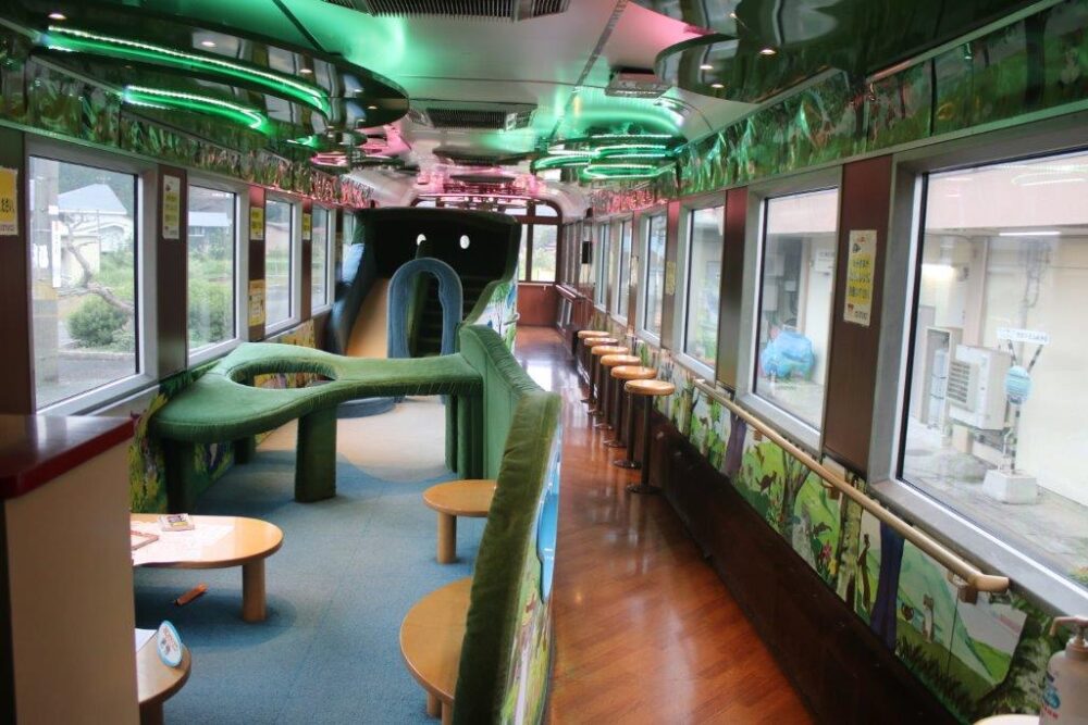 SLばんえつ物語車内