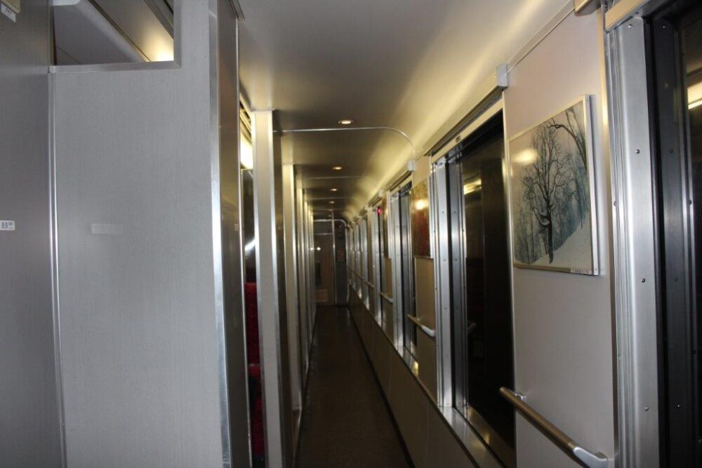 リゾートしらかみ号くまげら編成座車内