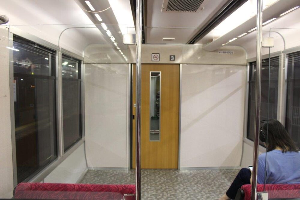リゾートしらかみ号くまげら編成座車内