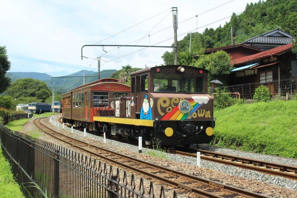 碓氷峠トロッコ列車シェルパ君
