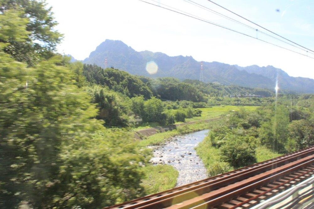 SLぐんま車窓からの景色