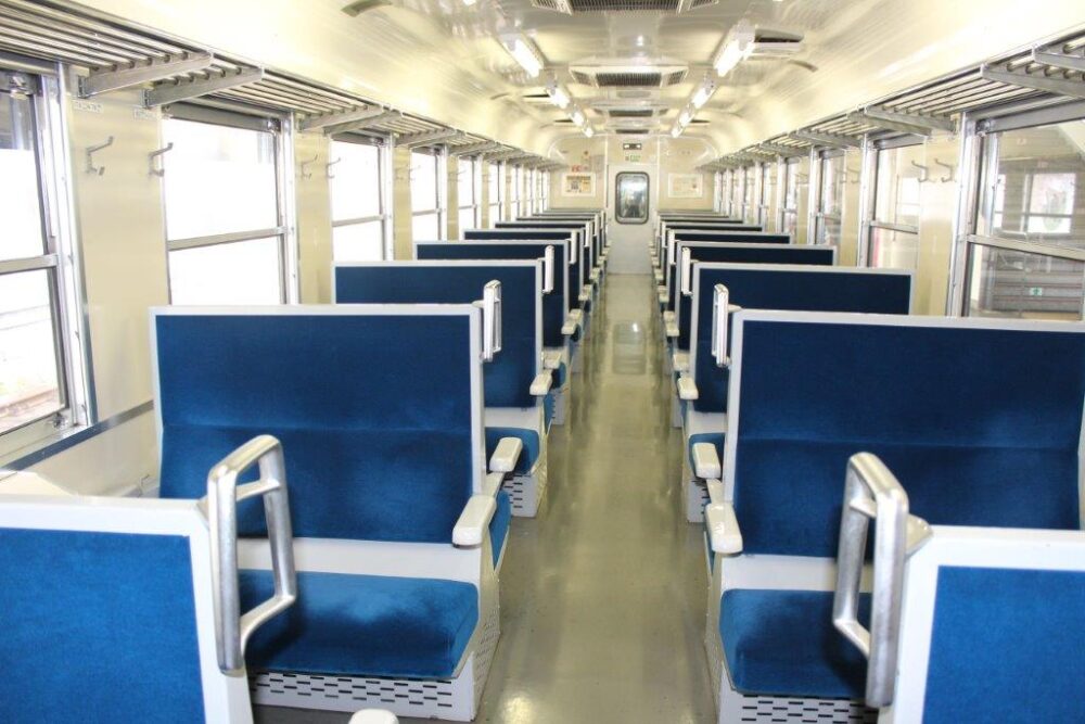 SLぐんま車内