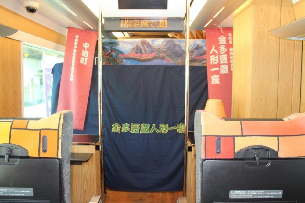 リゾートしらかみ号橅編成車内