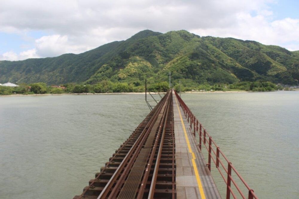 京都丹後鉄道車窓からの景色