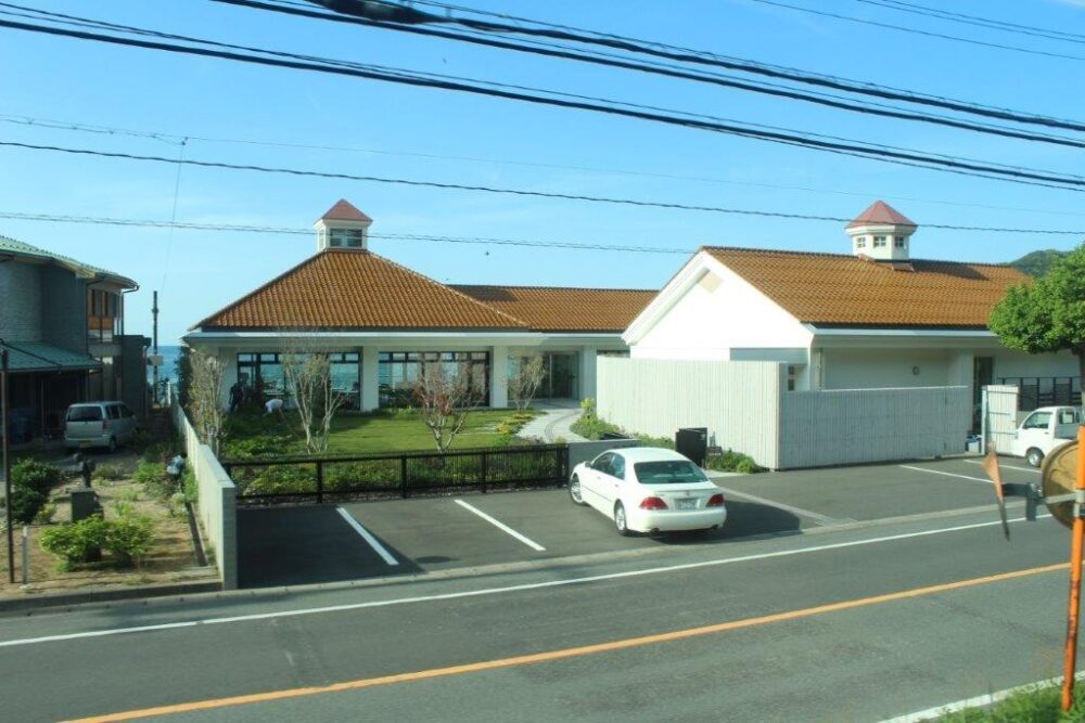 山陰本線車窓からの景色