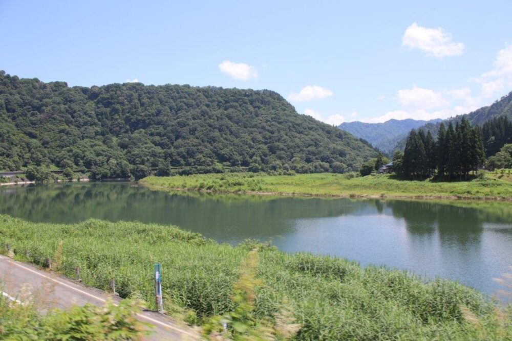 びゅうコースター風っこ車窓からの景色