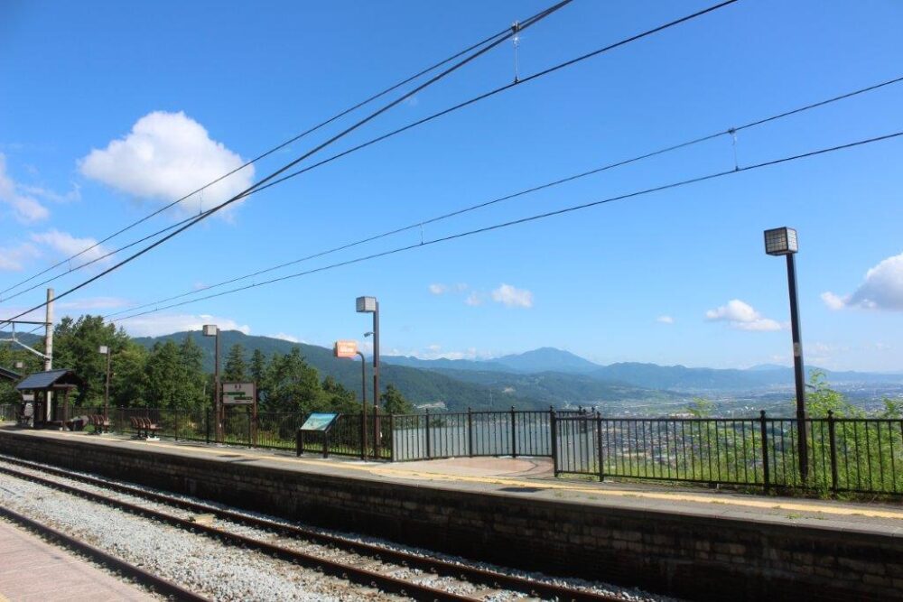 姨捨駅