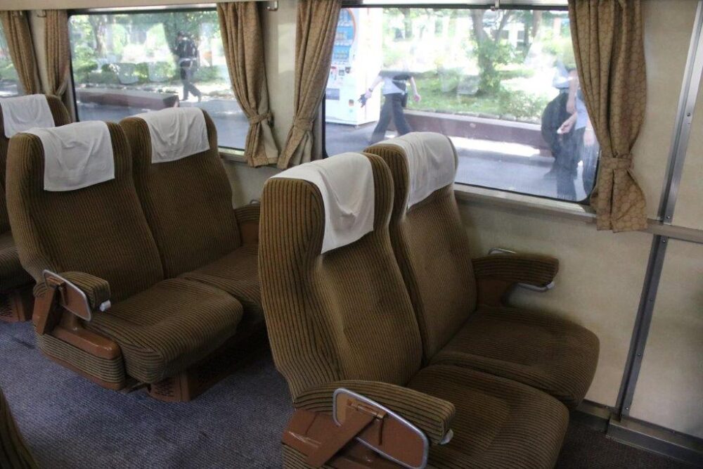 SL大樹車内