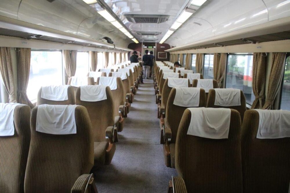 SL大樹車内