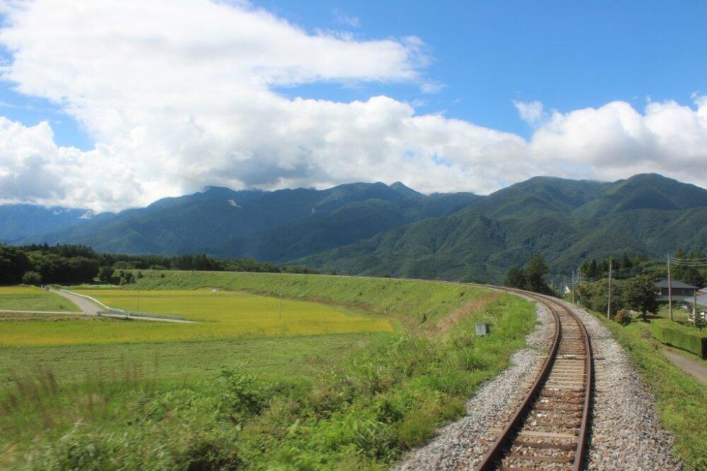小海線車窓からの景色