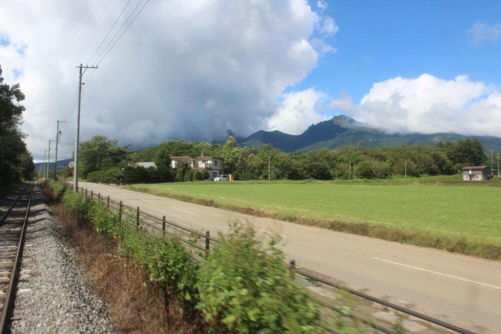 小海線車窓からの景色