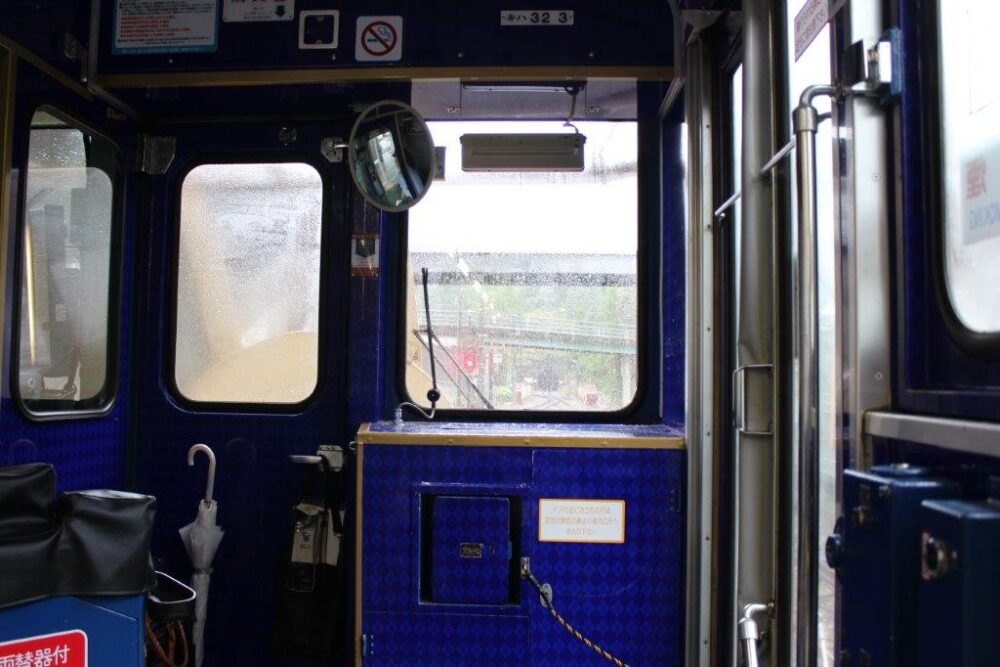 鉄道ホビートレイン車内