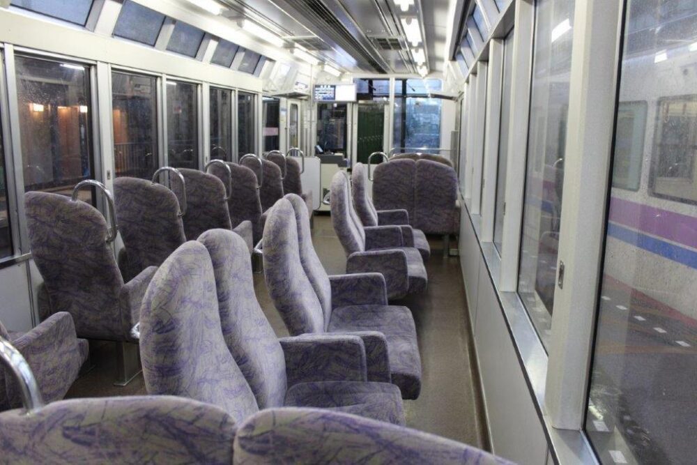 展望列車きらら車内