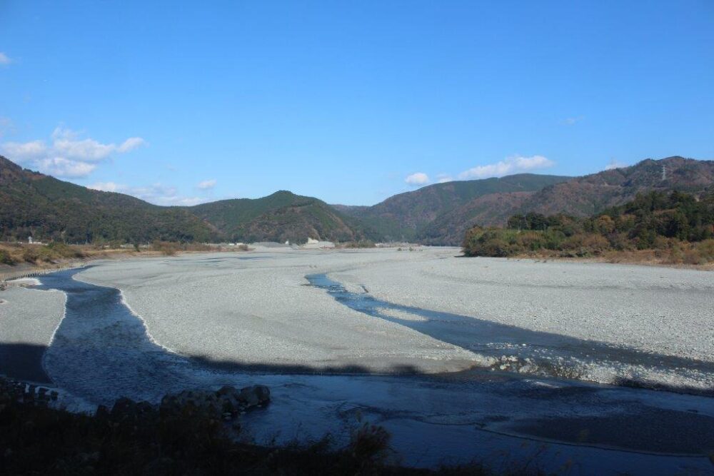 大井川本線車窓からの景色