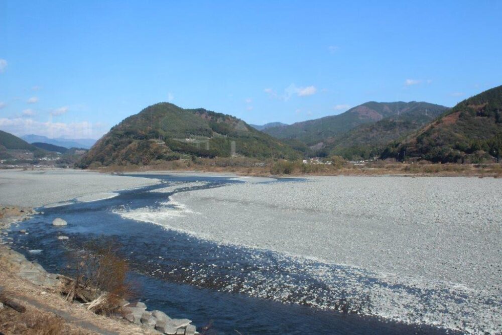 大井川本線車窓からの景色