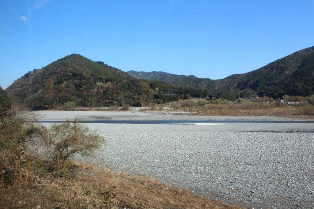 大井川本線車窓からの景色