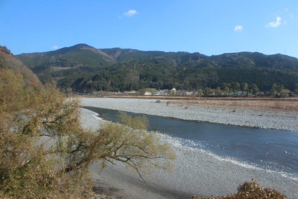 大井川本線車窓からの景色