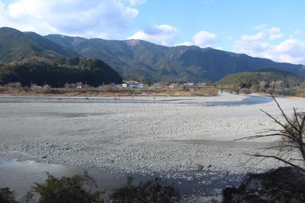 大井川本線車窓からの景色