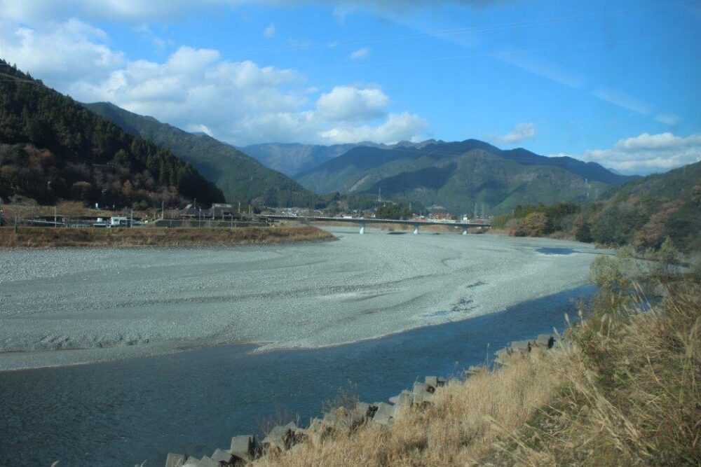 大井川本線車窓からの景色