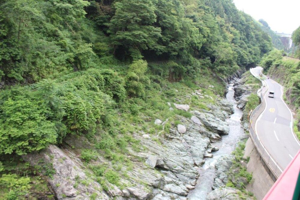 天空号車窓からの景色