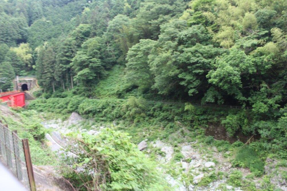 天空号車窓からの景色