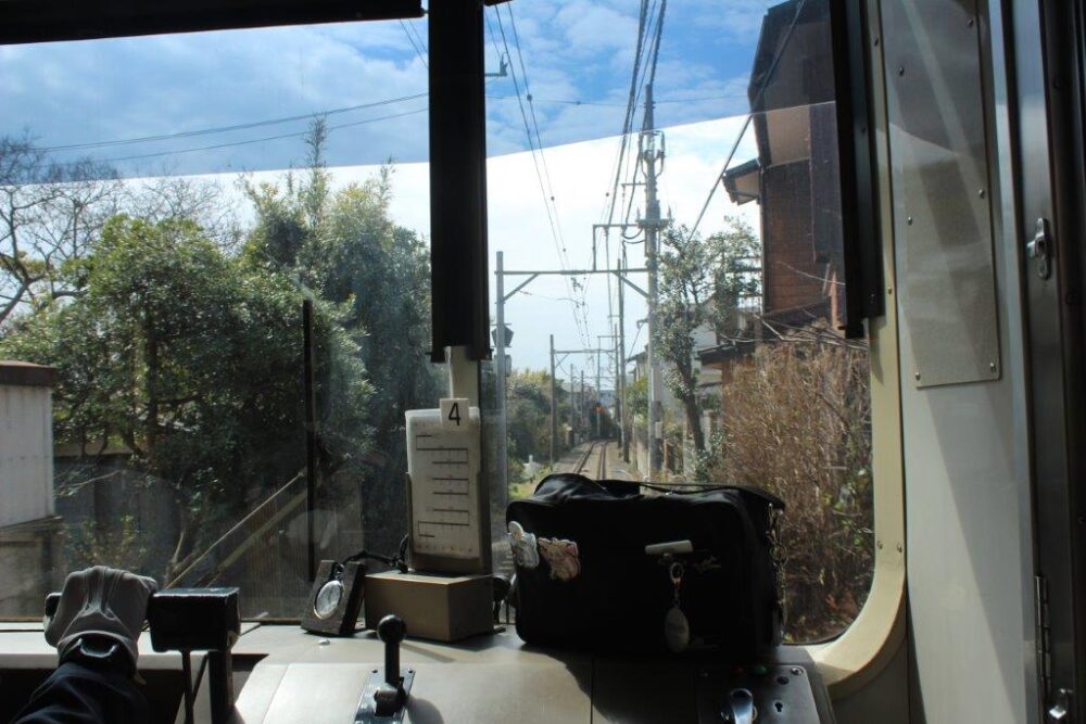 江ノ電車窓からの景色