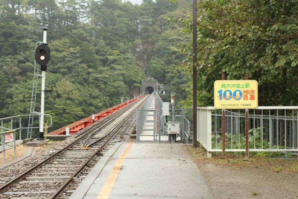 井川線車窓からの景色