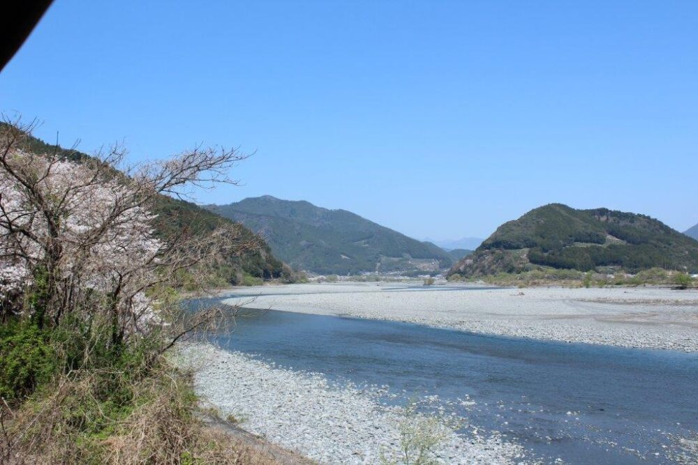 大井川本線車窓からの景色