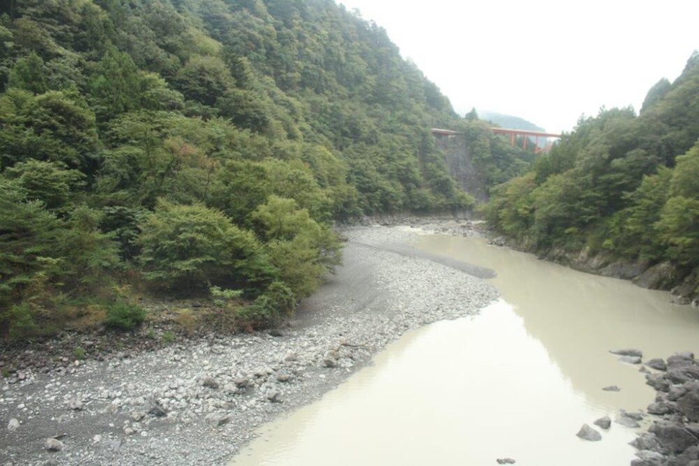 井川線車窓からの景色