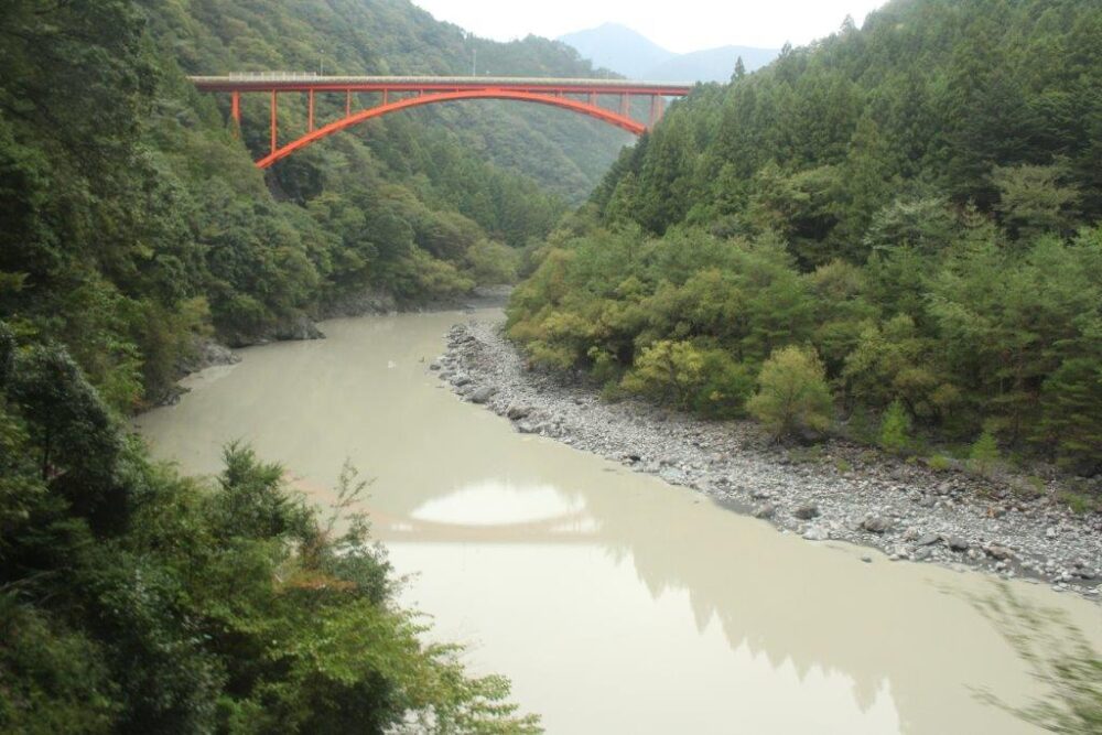 井川線車窓からの景色