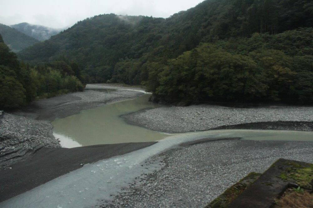 井川線車窓からの景色