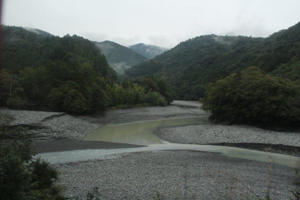 井川線車窓からの景色
