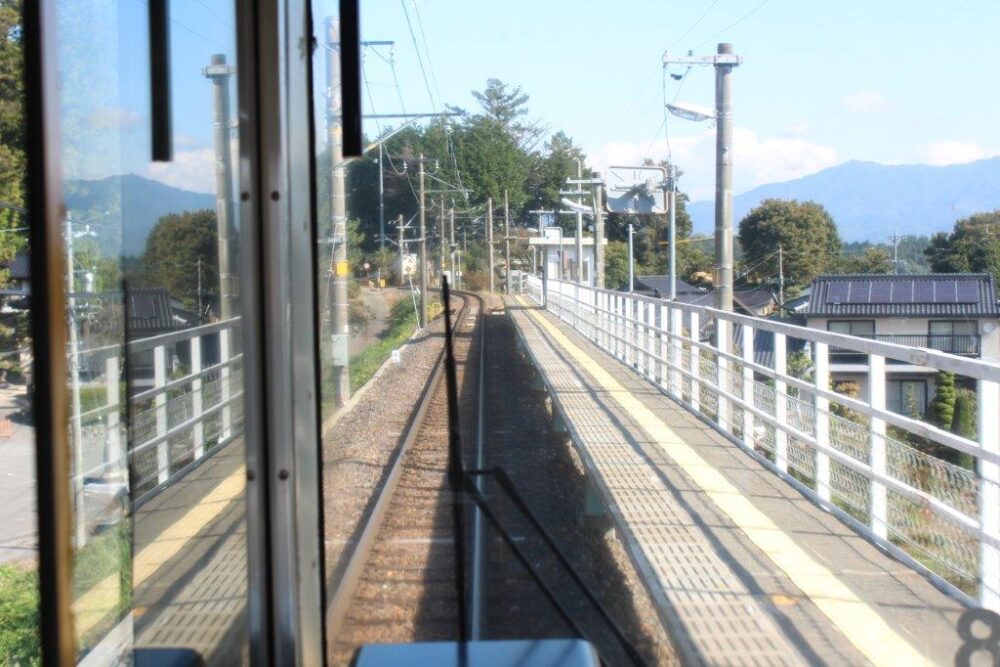 飯田線車窓からの景色