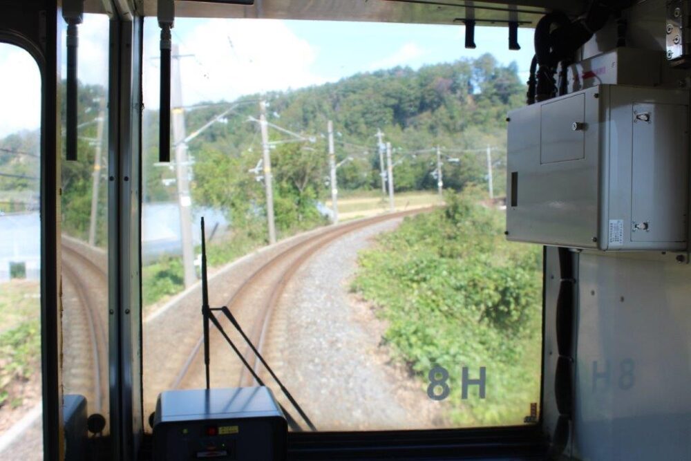 飯田線車窓からの景色