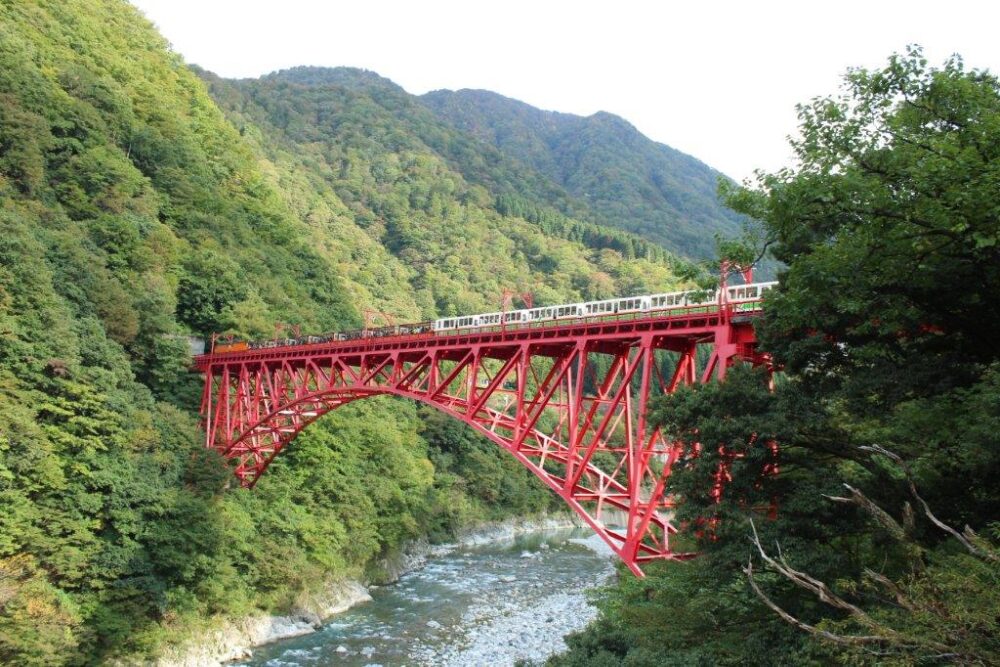 黒部渓谷トロッコ電車乗車記