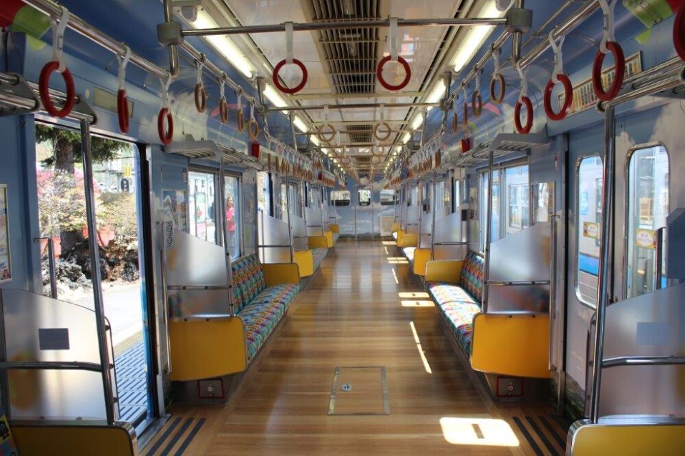 トーマスランド号車内