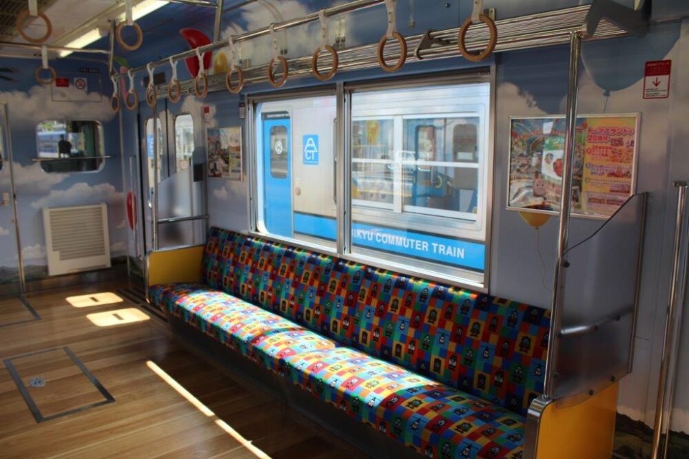 トーマスランド号車内